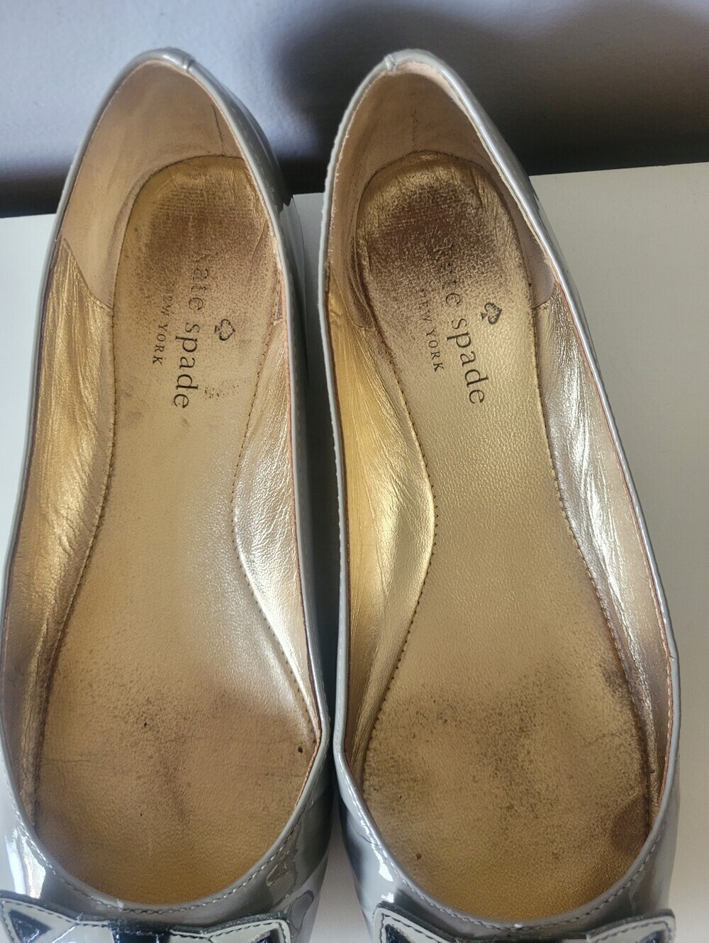 Kate Spade Jiro Raccoon Flats, Size 6 - Picture 4 of 12